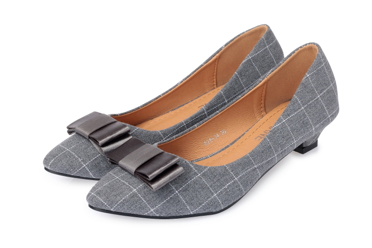 aws145 上班平底鞋_ 手造PU 制作