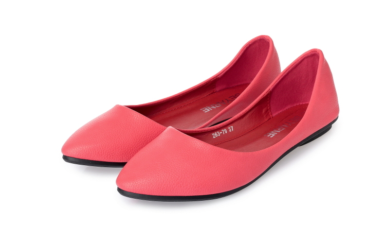 aws154 上班平底鞋_ 手造PU 制作