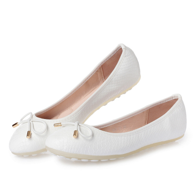 aws173 上班平底鞋_ 手造PU 制作