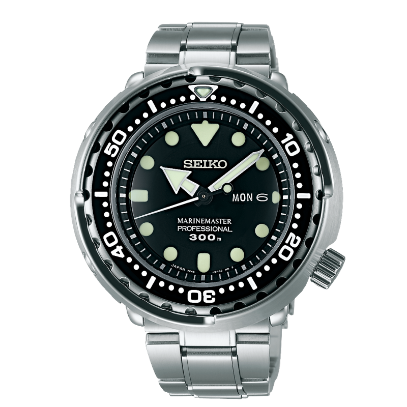 萬年鐘錶 - SEIKO PROSPEX    MARINEMASTER 潛水錶  7C46-0AG0C / SBBN031J  錶徑47.7MM