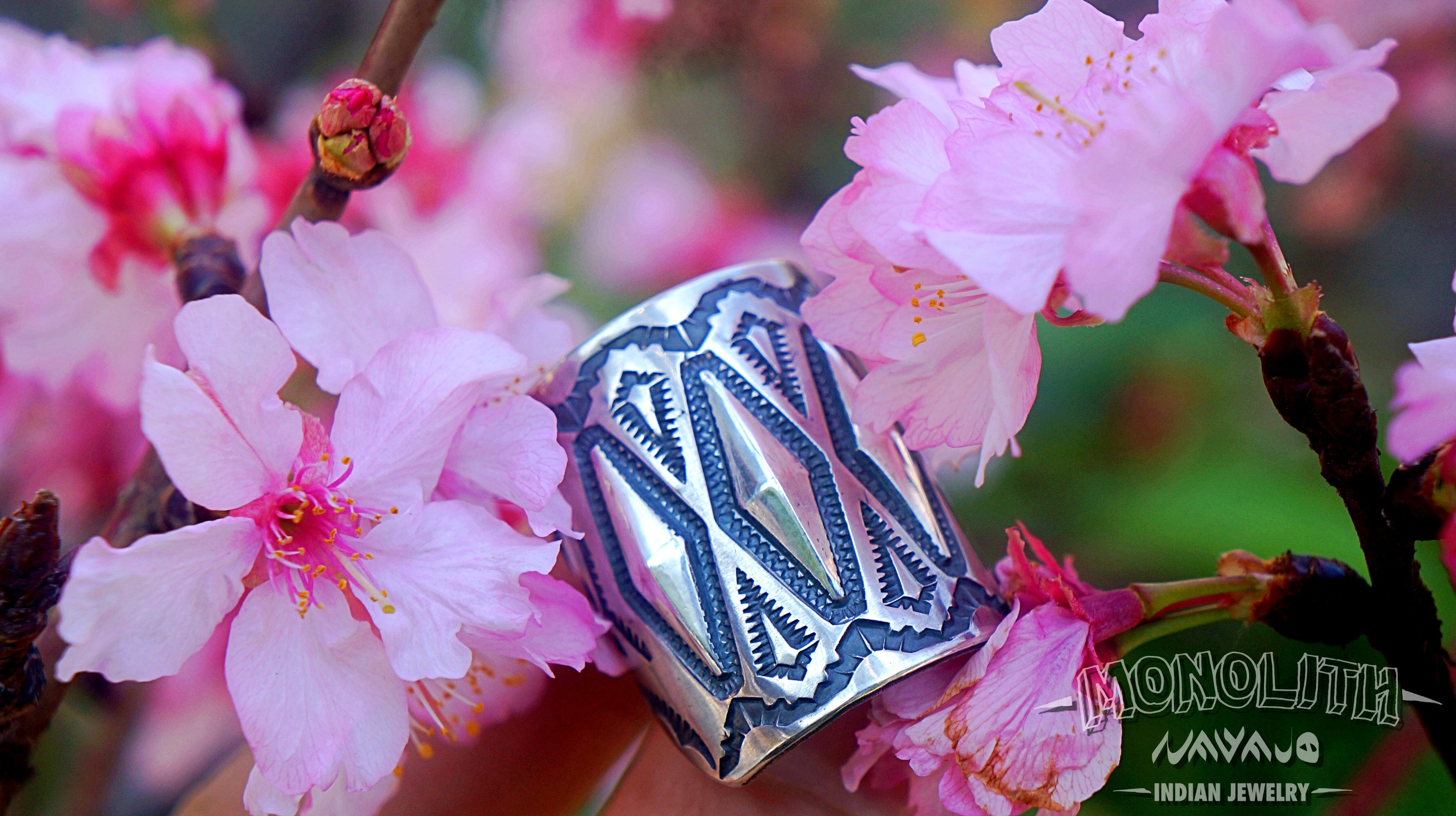 菱形打印寬版 【 戒指 】