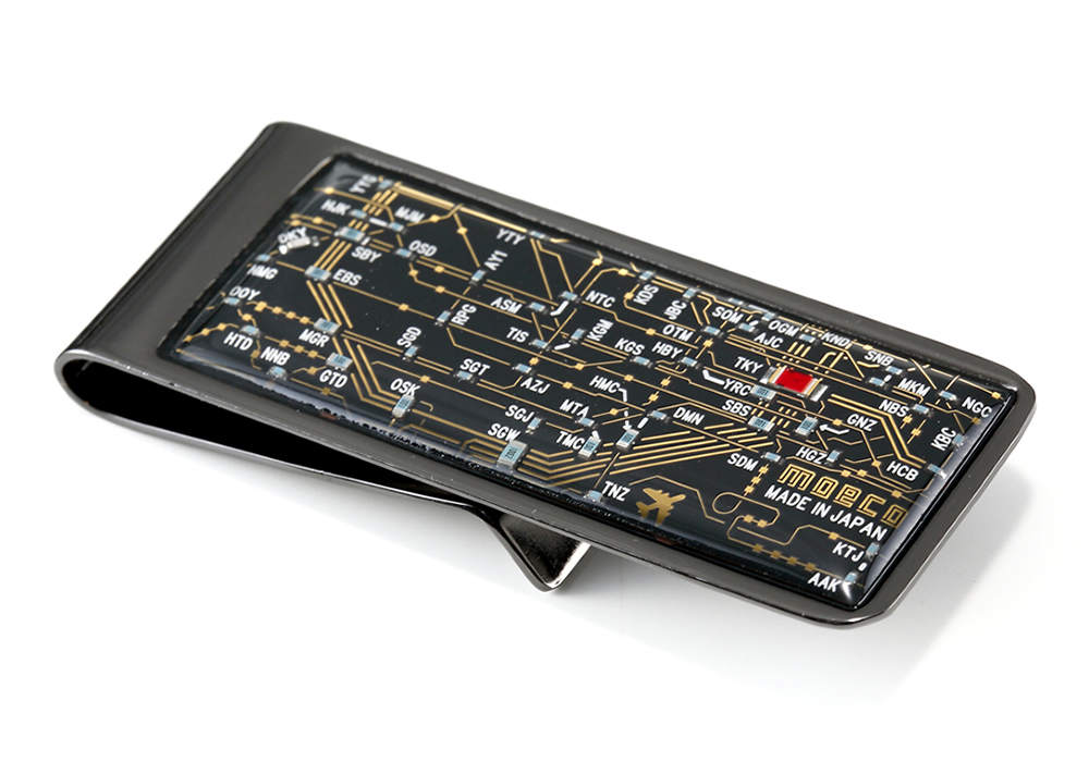 FLASH 東京電路線地圖錢夾  ( 黑色 )