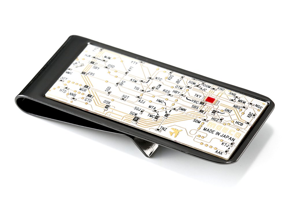 FLASH 東京電路線地圖錢夾  ( 白色 )