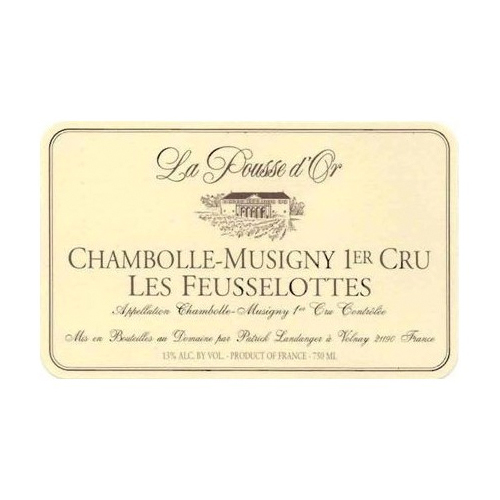 La Pousse d'Or Chambolle Musigny 1er cru Les Feusselottes 2020