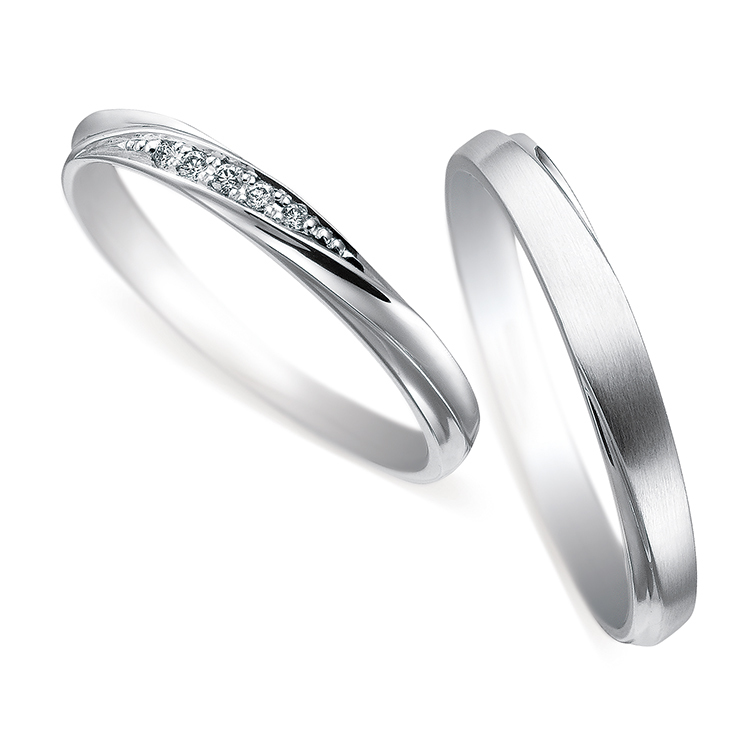 Something Blue - Glory Day 鉑金 (Pt950) 結婚戒指