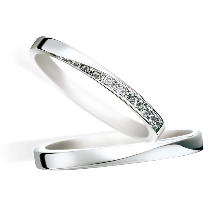 Something Blue - Stardust 鉑金 (Pt950) 結婚戒指