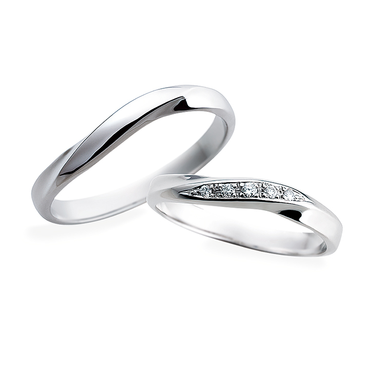 Something Blue - Embrace 鉑金 (Pt999) 結婚戒指