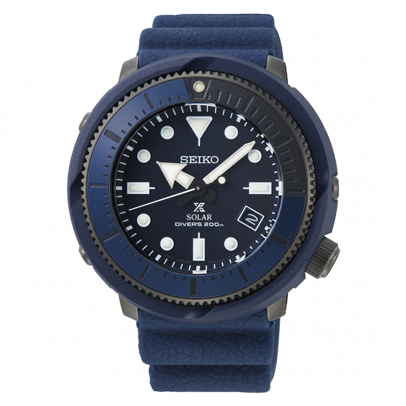 萬年鐘錶 - SEIKO PROSPEX  太陽能潛水錶 V157-0DC0B / SNE533P1 錶徑46.2MM