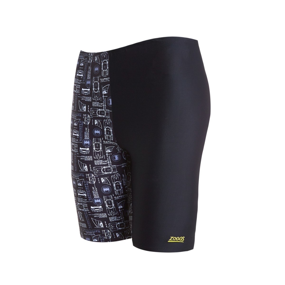 少年蝙蝠俠印花五分泳褲 - 黑/灰