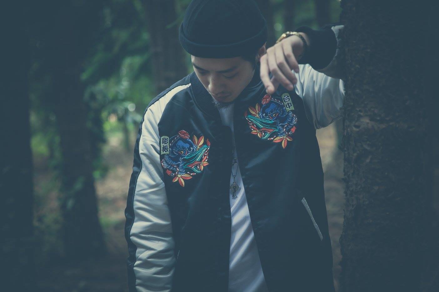 CHUSEDESIGN-zaga-souvenir-jacket-天狗-橫須賀-貳-彫昌針力刺青屋-tattoo-artist