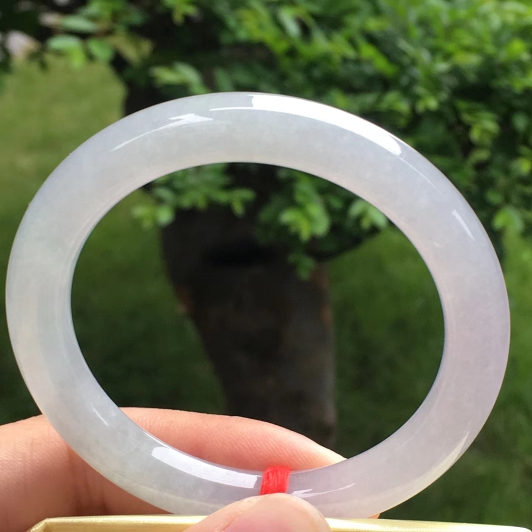 【已結緣】22816 冰紫圓條手鐲 52.7mm