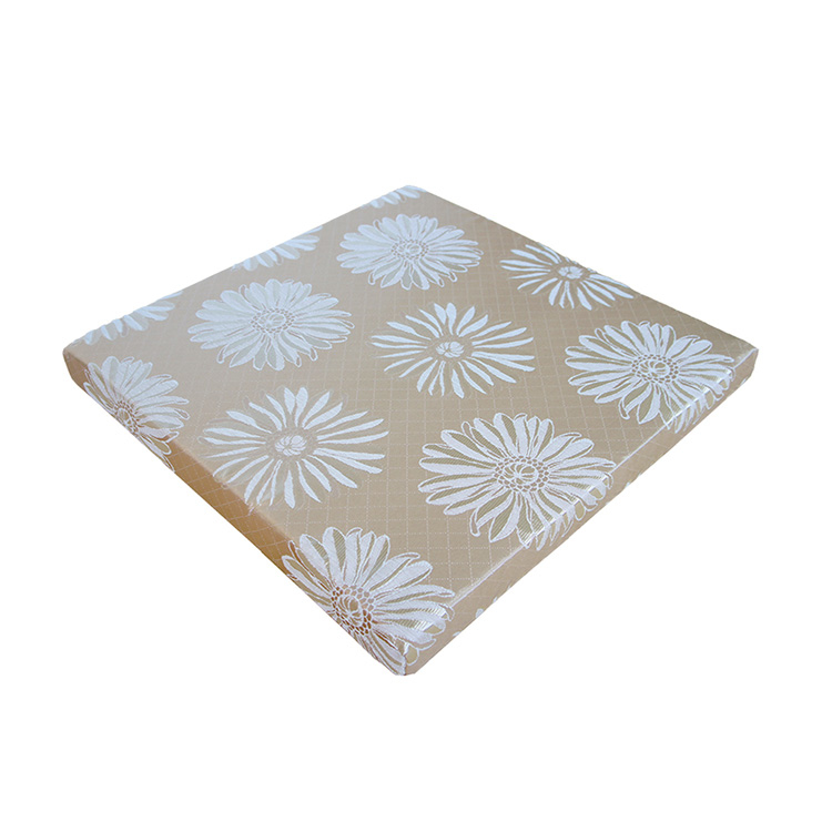 豐之彩緹花記憶型坐墊(50x50x5cm)(55x55x8cm)-金色