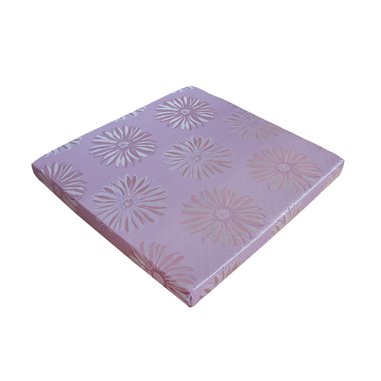 豐之彩緹花記憶型坐墊(50x50x5cm)(55x55x8cm)-紫色(預購)