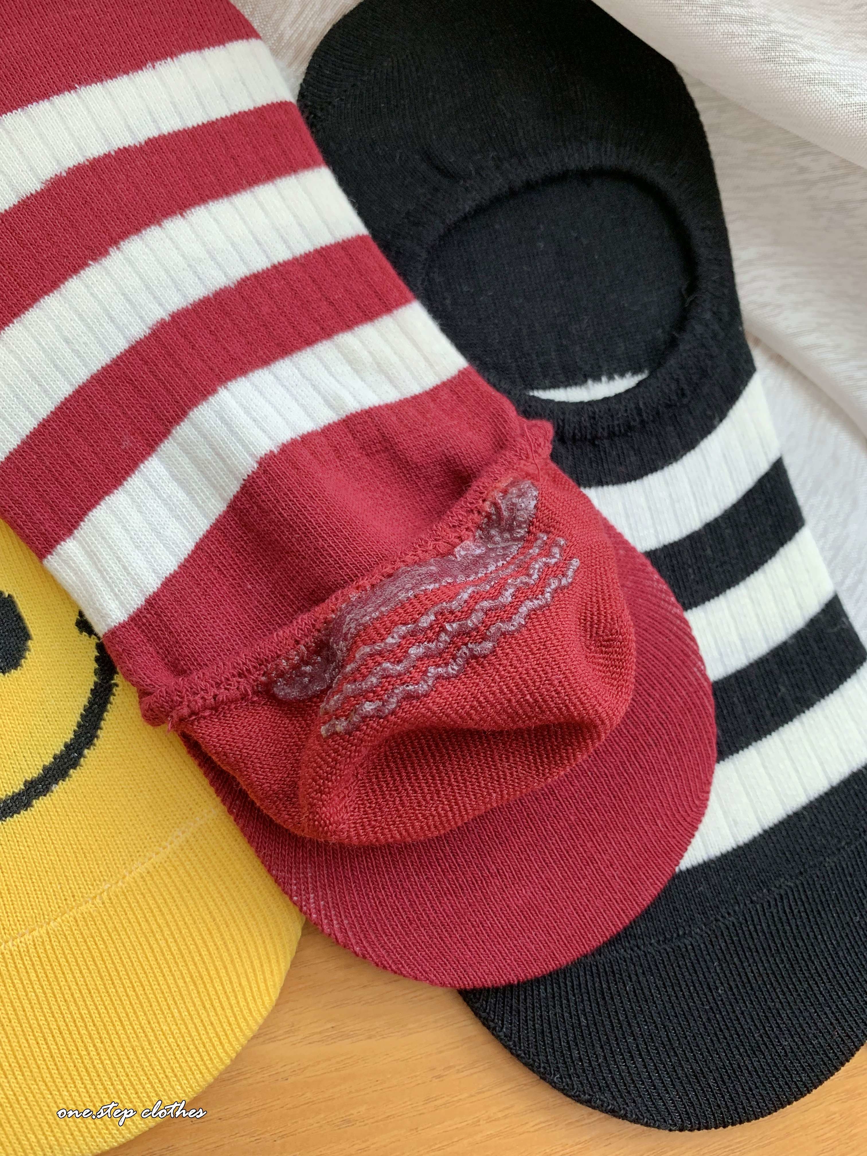 正韓好穿多色船型襪