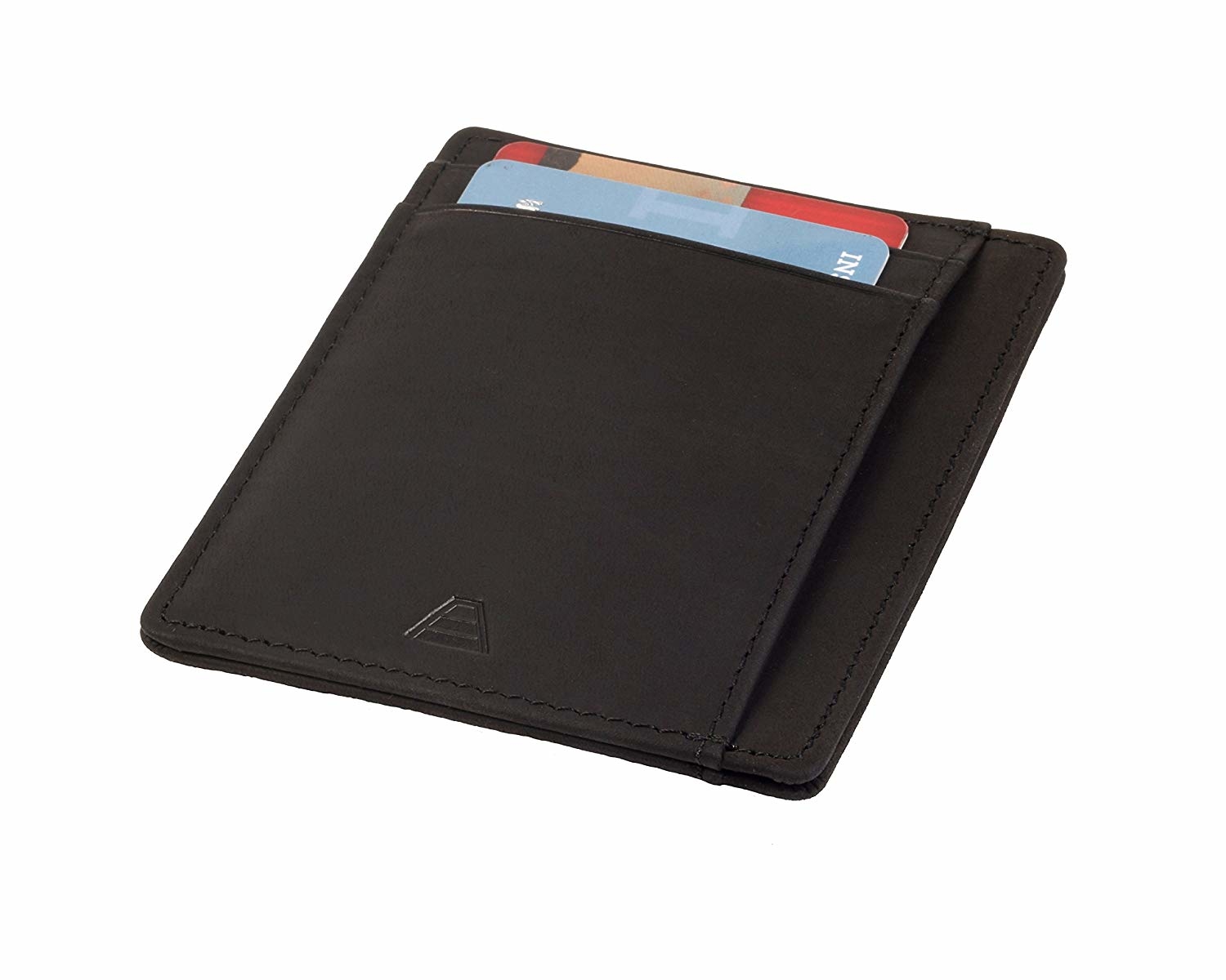 Andar | The Scout 簡便真皮卡夾 黑 RFID