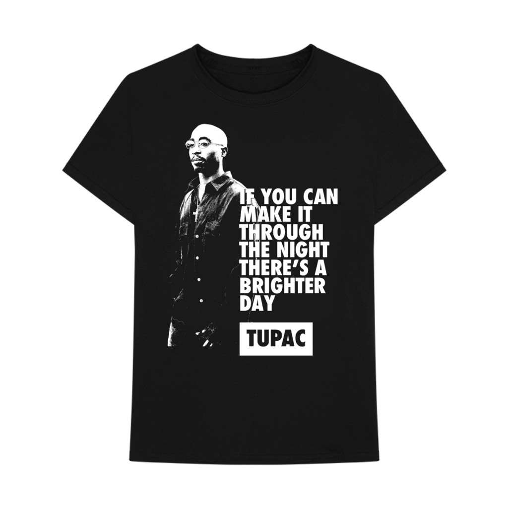 2Pac 傳奇饒舌歌手 Classic Quotes 限量新款經典短TEE