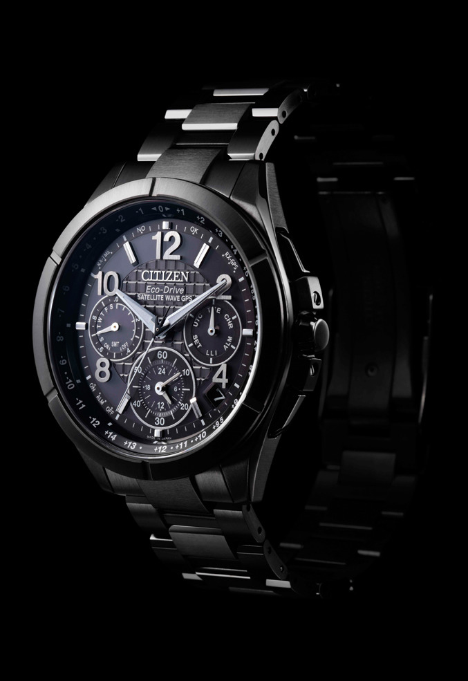 萬年鐘錶 - Citizen 星辰錶  光動能GPS衛星對時 CC9075-52F 表徑43.5MM