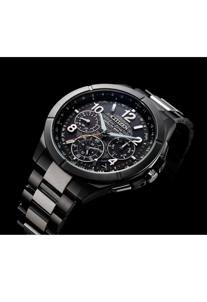 萬年鐘錶 - Citizen 星辰錶  光動能GPS衛星對時 CC9075-52E 表徑43.5MM