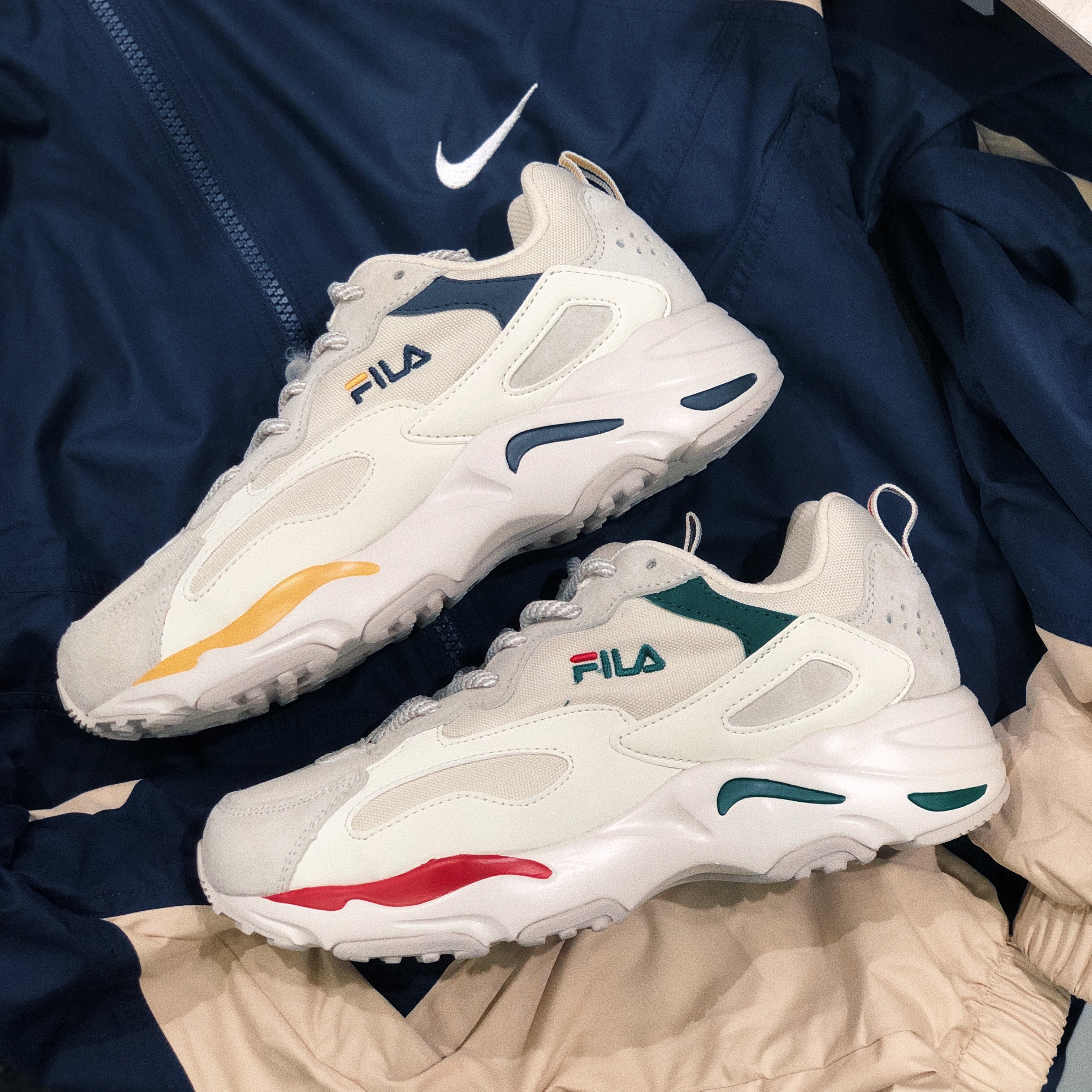 fila ray tracer green yellow