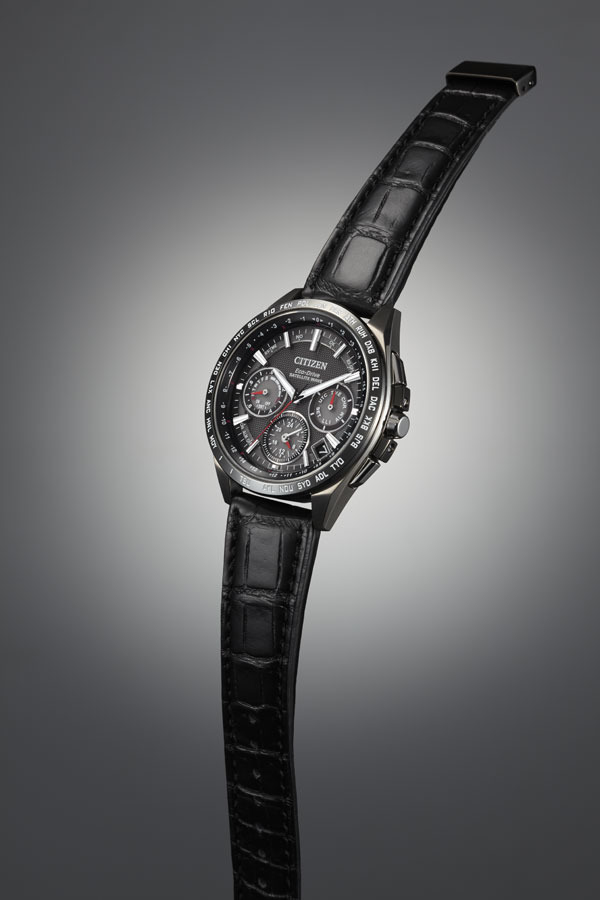 萬年鐘錶 - Citizen 星辰錶  光動能GPS衛星對時 CC9015-03E 表徑43.5MM