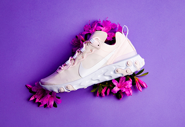 💥出清特價💥 NIKE React Element 55 櫻花粉 (女款)