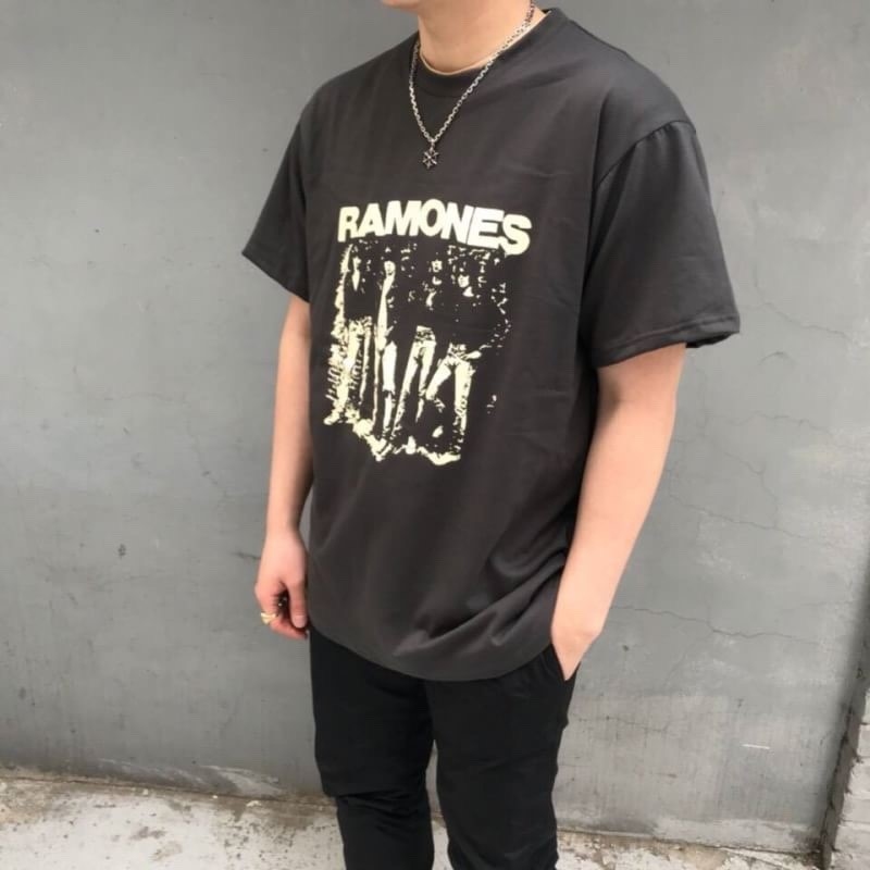 韓國 字體人像短袖