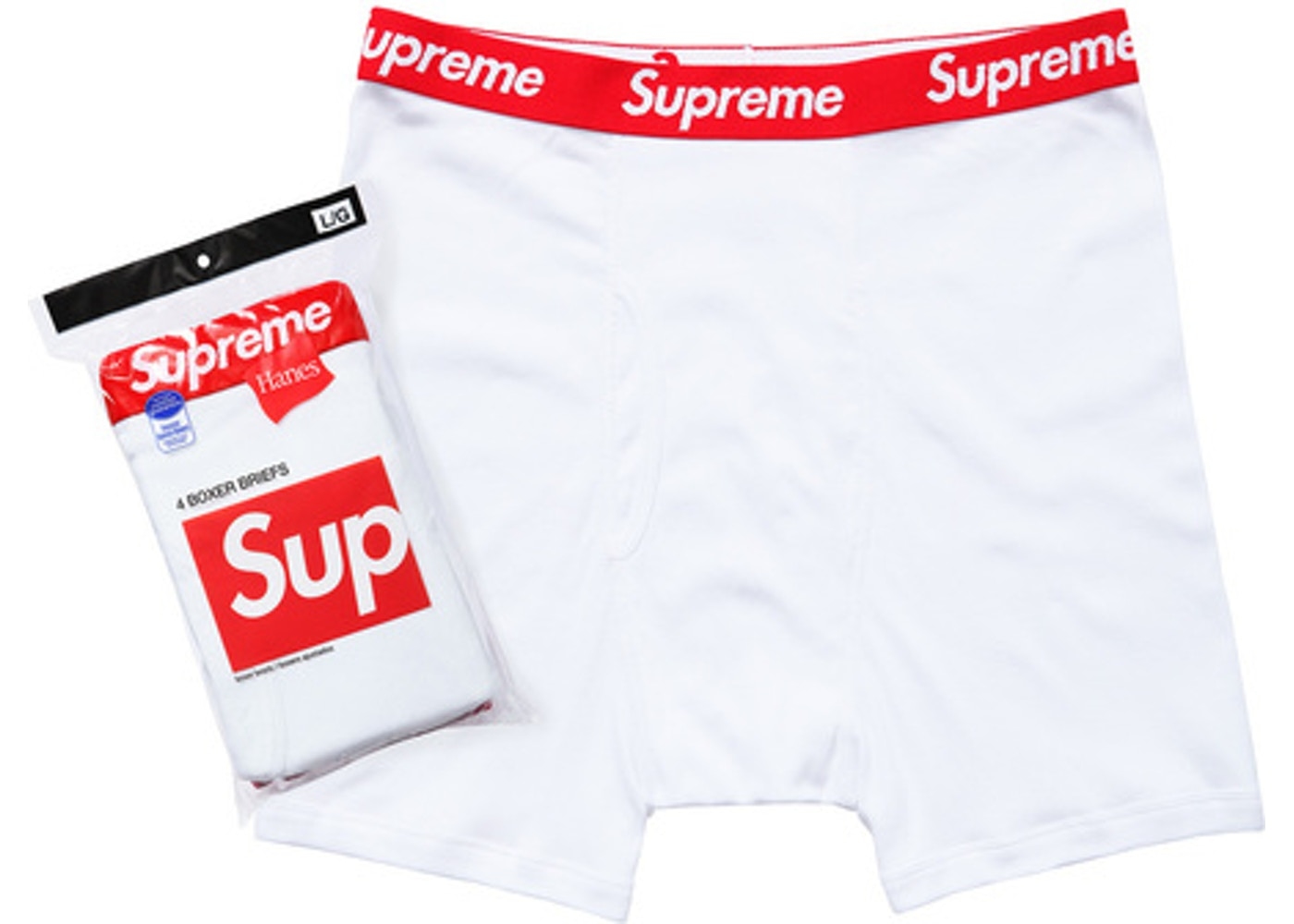 Supreme Hanes Boxer Briefs  內褲 （單件）