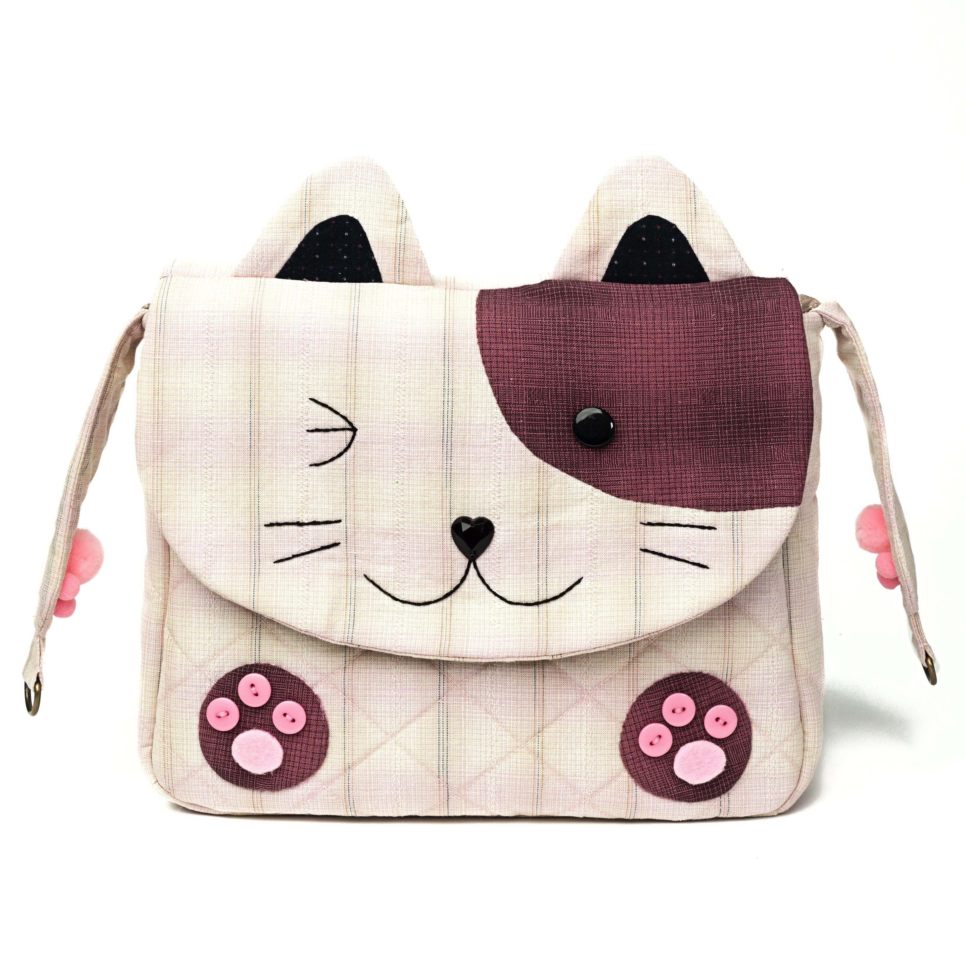 貓咪肩背包(材料包)