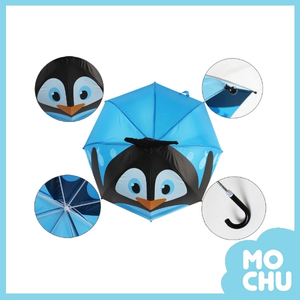 小企鵝立體雨傘