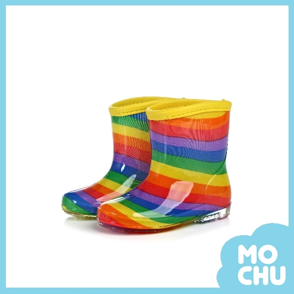繽紛彩虹雨鞋