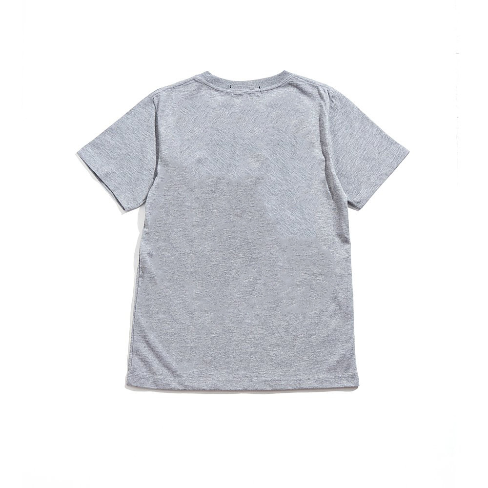 日本傳統武士短T -灰