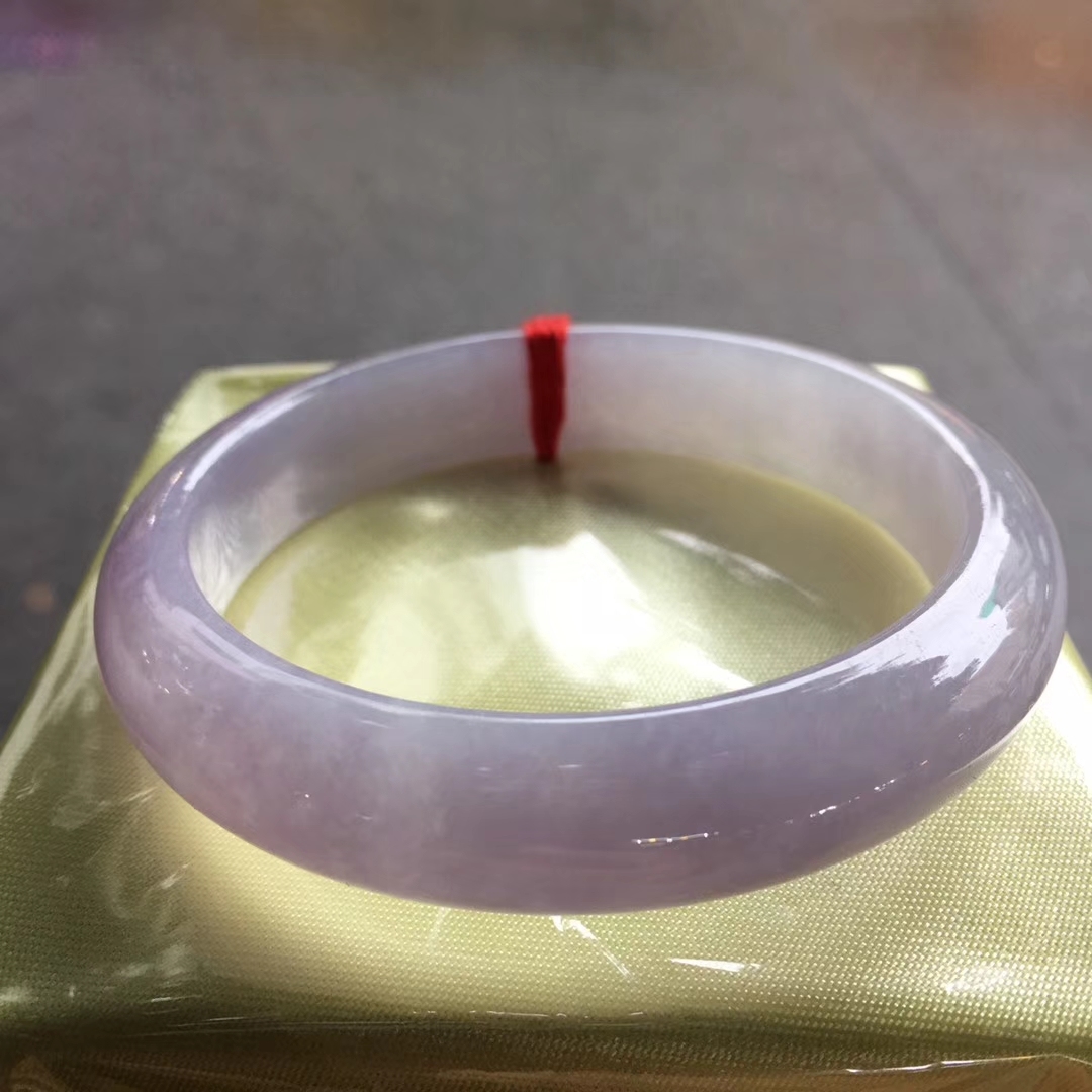 【已結緣】37125 冰紫正圈手鐲 53.6mm