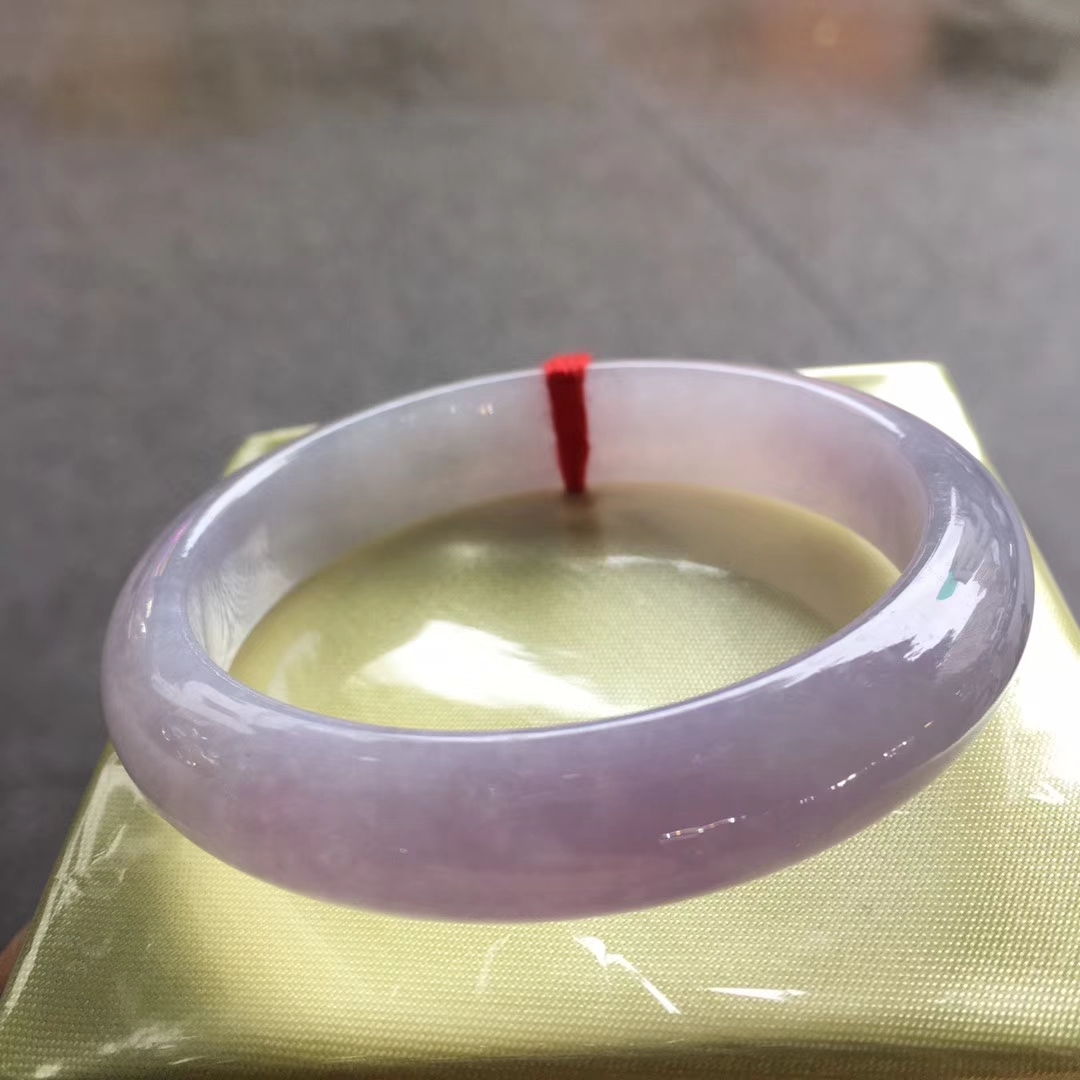 【已結緣】37125 冰紫正圈手鐲 53.6mm