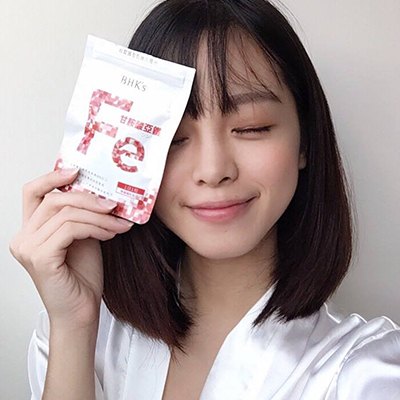 張艾唯：吃BHK's 甘胺酸亞鐵，真的有感覺到氣色變得比較以前更好了！
