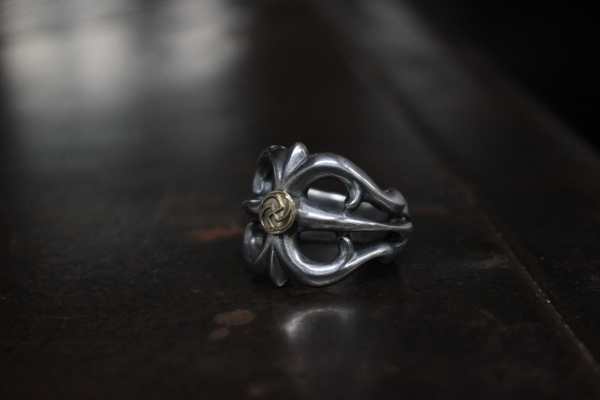 FCR-15/K18PW 和平眼鏡蛇戒指/K18 和平輪戒指