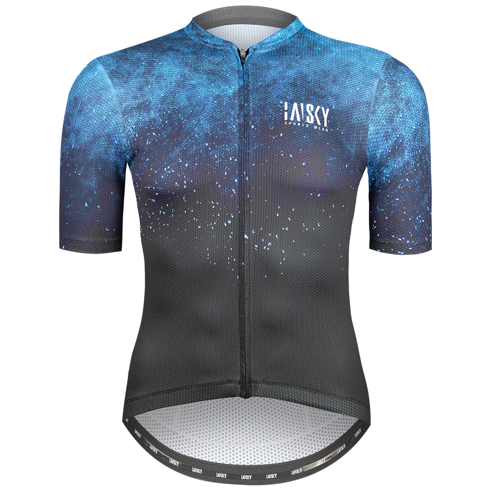 男款短車衣 幻境 藍