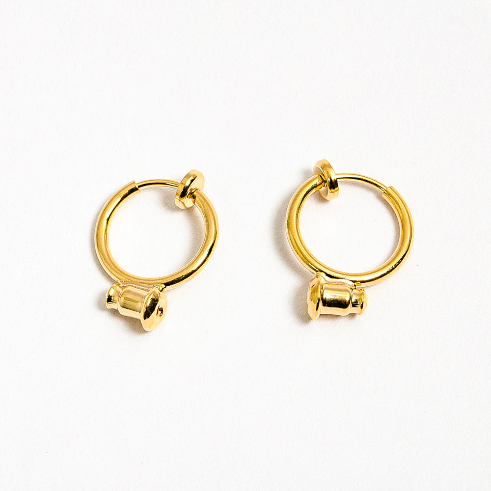 無耳洞 圈圈 彈簧夾 耳夾轉換器