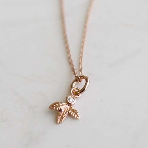 珍藏時光純銀項鍊(玫瑰金)/DN730R