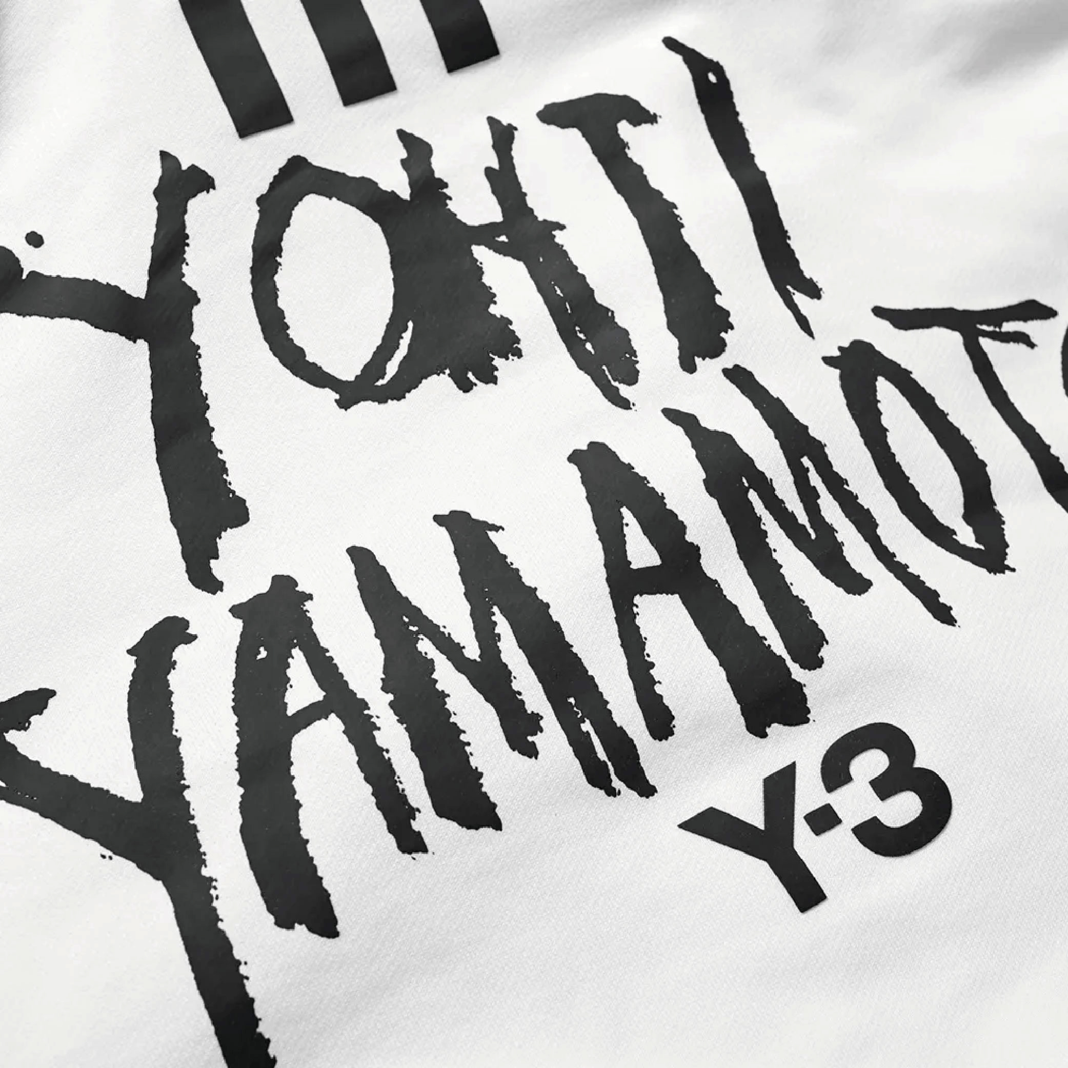 【 Y-3 SIGNATURE GRAPHIC HOODY 手寫簽名外套 白色 】