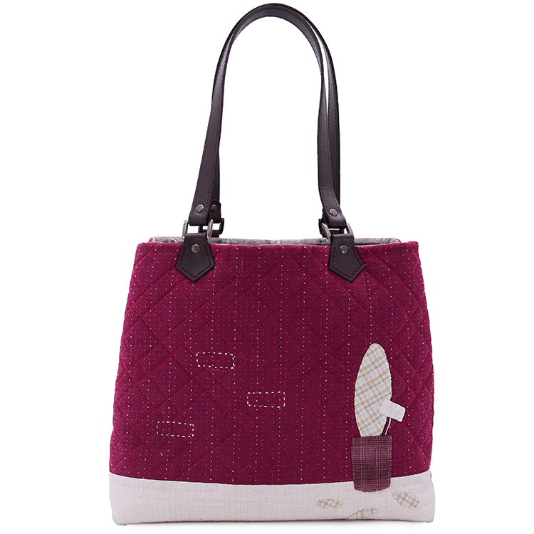 販售原尺寸【紙型+彩色說明書】轉角遇到愛-束口肩背包