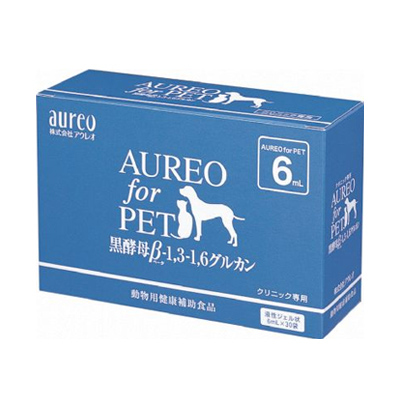 日本AUREO 寵物補助食品(黑酵母β-Glucan) 6ml30入/盒 #狗貓保健