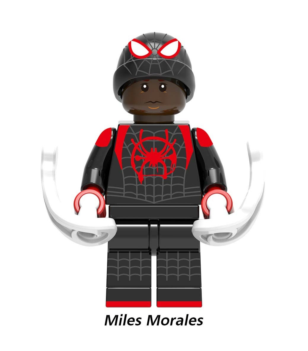 SpiderMan Miles Morales Minifigs Fit Lego XH1140