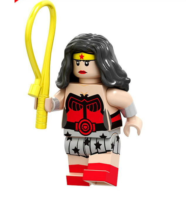 Wonder Woman Marvel DC Super Heroes Custom Minifigures Minifigs Fit Lego Blocks P1721