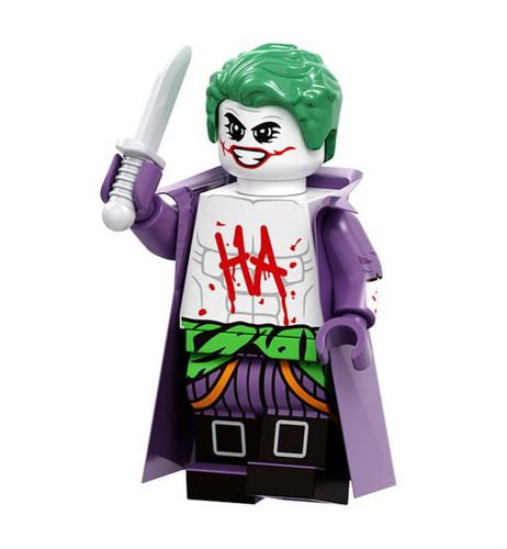 every lego joker minifigure