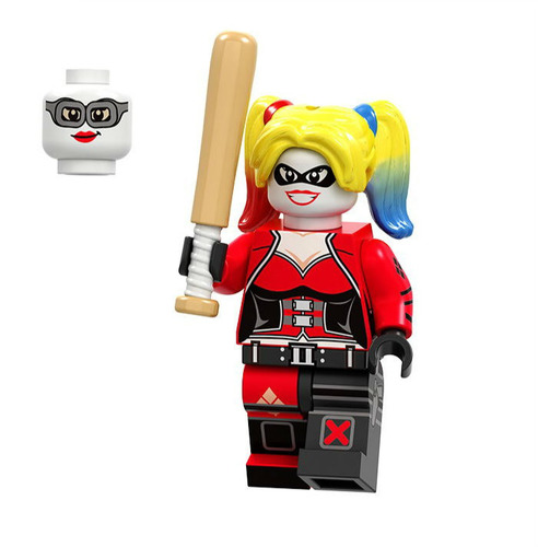 Harley Quinn Custom Minifigures Minifigs Fit Lego