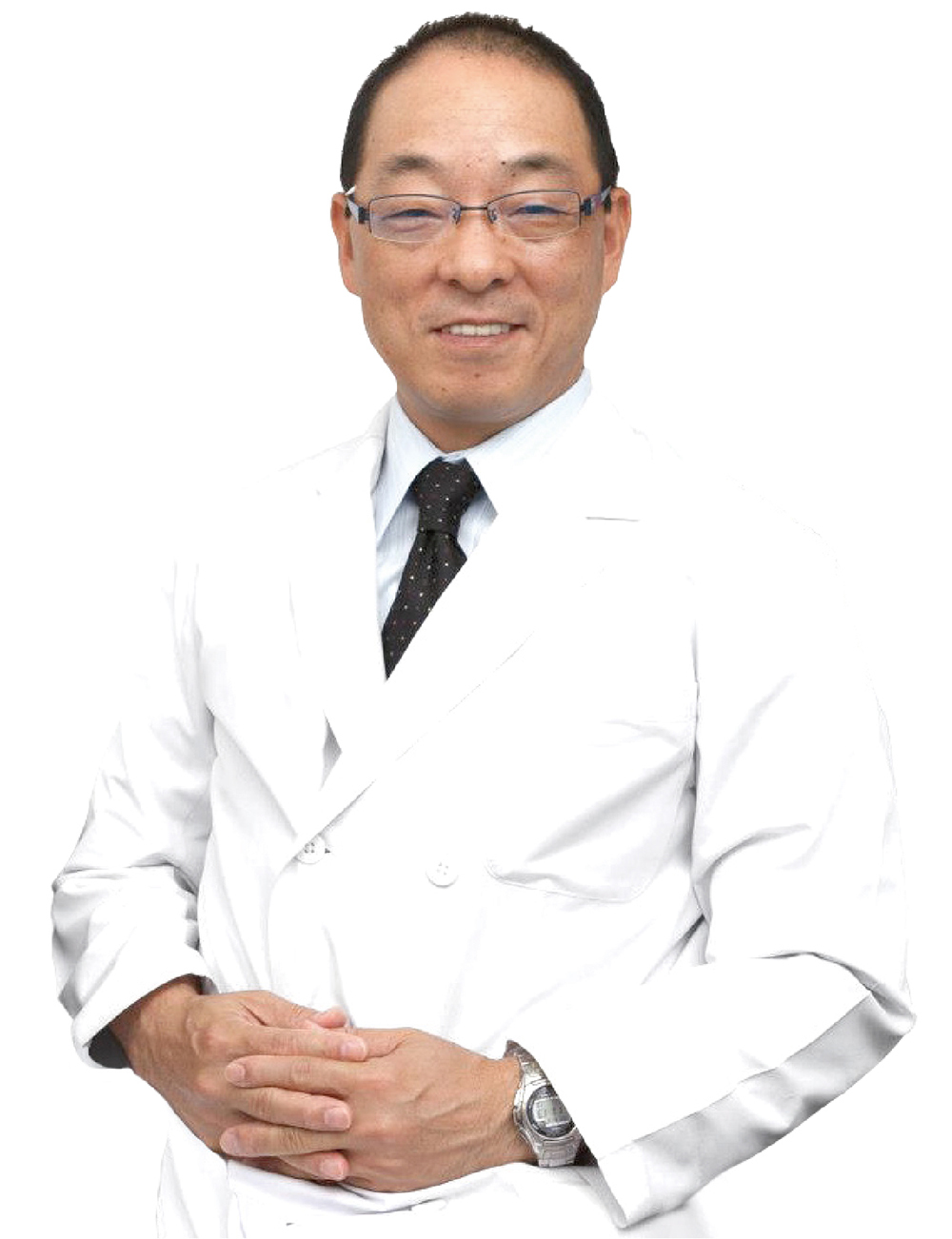 推薦加護靈的日本人，花木秀明教授的照片