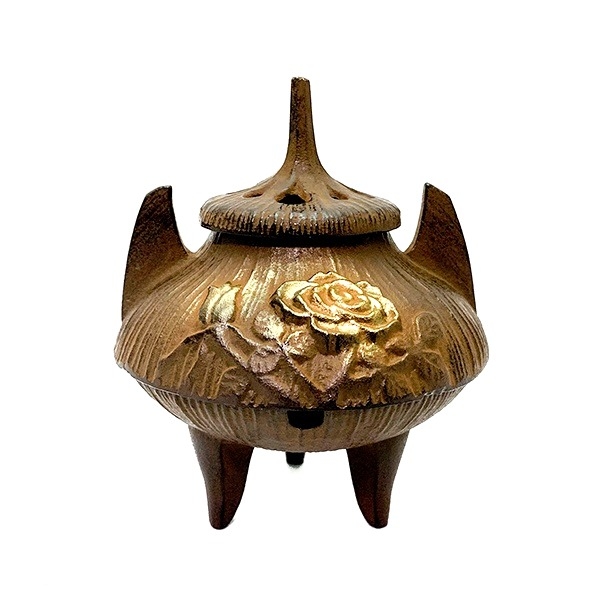 【南部鐵器】玫瑰 香爐