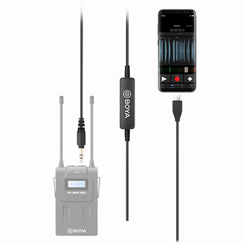 BOYA 35C-USB C 連接器音頻線( 3.5mm轉USB Type-C)