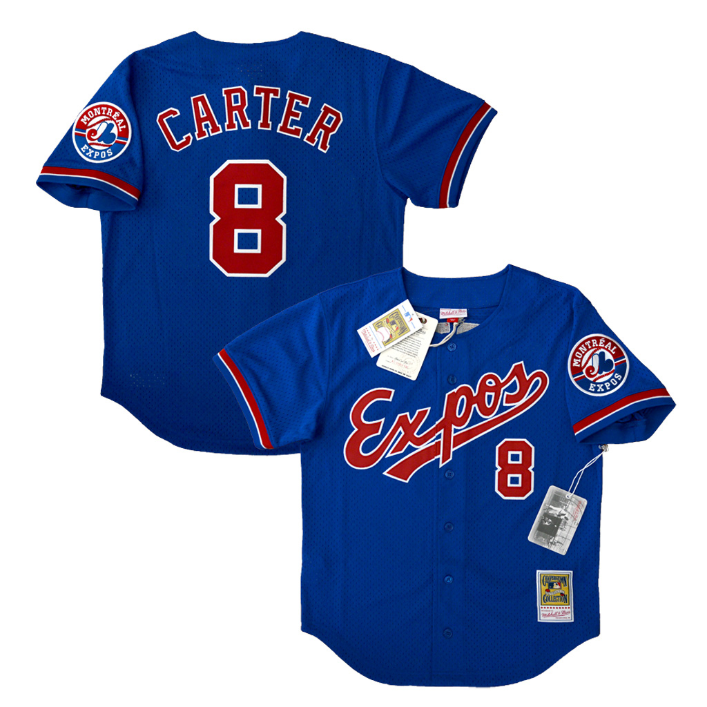 Mitchell & Ness 蒙特婁博覽會隊 Gary Carter 1992 Mesh BP 球衣