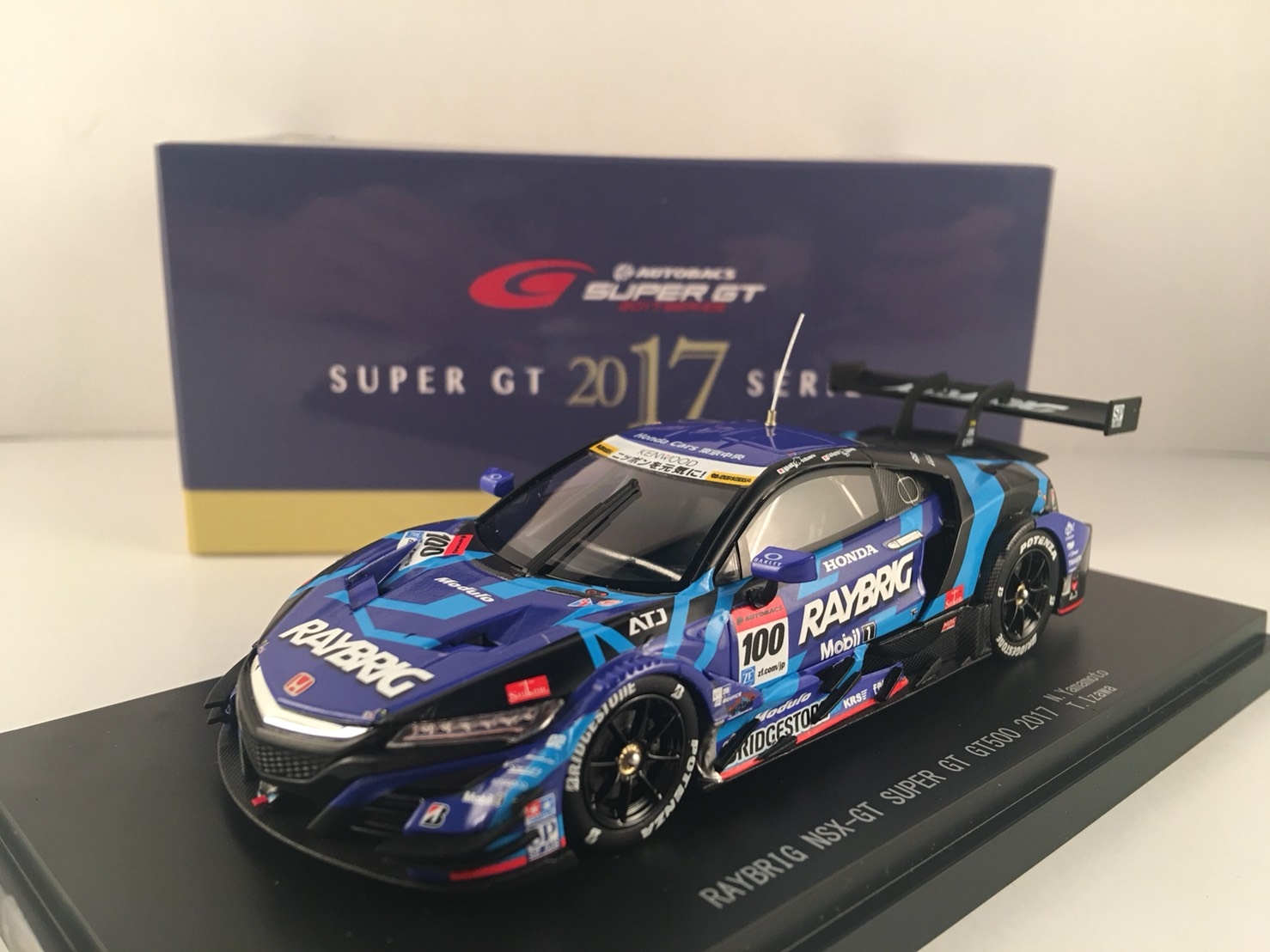 エブロ 1/43 RAYBRIG NSX レイブリック 2018 チャンピオン